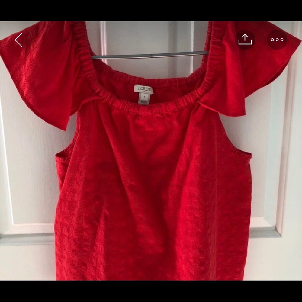 J Crew Off the shoulder top